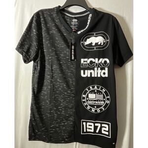 New Ecko Unltd Mens Shirt‎ Black - Size Med